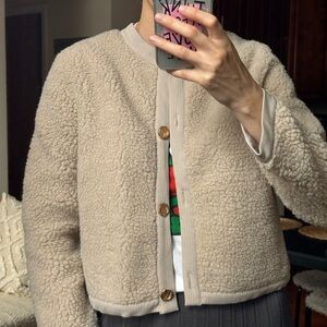 Teddy jacket / Size XS S